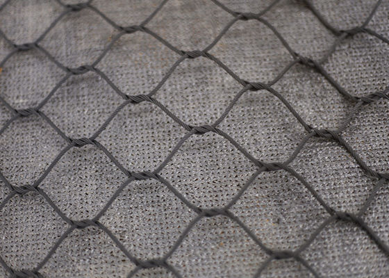 180 X 180mm Hand - geweven Netwerk 60m AISI 316 Netwerk van de Roestvrij staal het Flexibele Kabel